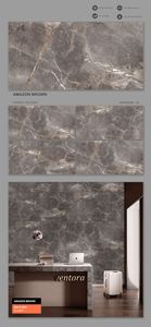 Carrelage en porcelaine gris urbain effet béton, gris clair mat, aspect naturel, 600×600mm 600×1200mm - Product Image 3