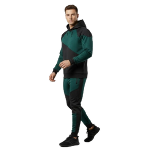 Survêtement homme OEM/ODM 100% coton/polyester, léger, respirant, impression de logo personnalisée, en vente - Product Image 3