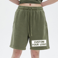 Shorts de course décontractés respirants 100% coton avec poches, logo personnalisé, service OEM, séchage rapide