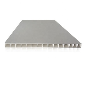 Concrete Poured <b>Pvc</b> Hollow Core <b>PVC</b> Wall Panel Animal Husbandry Industry Special Fence <b>Sheet</b> <b>PVC</b> Hollow Plate - Product Image 1