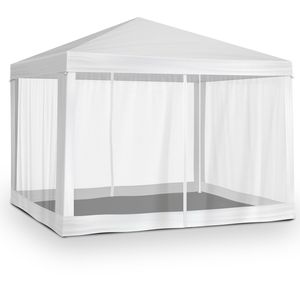 Tenda per Feste 10X10FT Impermeabile a Doppio Strato con Telaio in Acciaio, Pareti Laterali Personalizzabili in PVC per Eventi all'Aperto, Festival e Fiere - Product Image 1