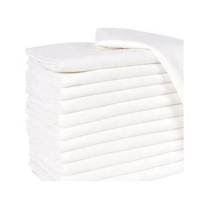 Bloc rouge imprimé personnalisé 100% pur coton GOTS certificat séchage rapide bio dégradable écologique cuisine farine sac serviettes - Product Image 2