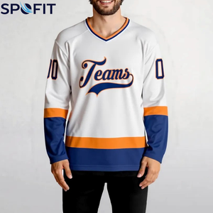 Maillot de hockey sur glace professionnel personnalisé 2026 – Tissu respirant, toutes tailles, personnalisation complète disponible, nom et numéro personnalisés - Product Image 2
