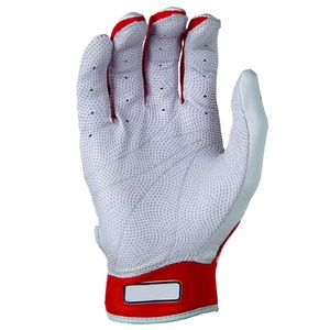 Professional Manufactured High Quality <b>Baseball</b> Batting Gloves Leather/Polyester/Rubber Ambidextrous Hook Loop Closure - Product Image 3