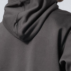 Sudadera con Capucha de Forro Polar para Hombre, Color Sólido, Corte Regular, Informal, con Bolsillo Delantero, para Otoño - Product Image 6