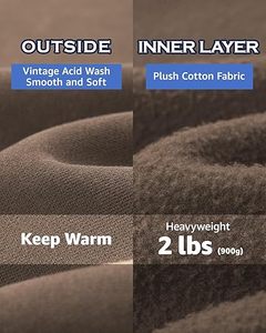 Luxury Vintage Washed Hoodies Relaxed Fit Retro Acid Wash Hoodies <b>For</b> Men And Women Custom Embroidery Washed Hoodies Manufacture - Product Image 5