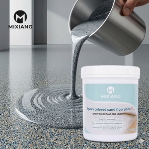 Recubrimiento Líquido de Arena Epoxi de Color, Impermeable, Resistente al Desgaste, de Alta Resistencia, para Pisos Decorativos, Pintura Lista para Usar Mi xiang - Product Image 1