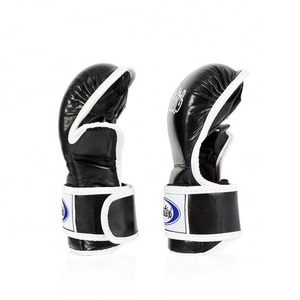 ถุงมือชกมวย MMA แบบไร้นิ้ว คุณภาพดี ขายดี ผลิตตามสั่ง สำหรับการฝึกซ้อมอย่างมืออาชีพ ทนทาน ป้องกันได้ดี ทำจากหนัง - Product Image 4