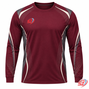 Men’s Quick Dry Long Sleeve Sports T <b>Shirt</b> Custom Moisture Wicking Running Top - Product Image 1