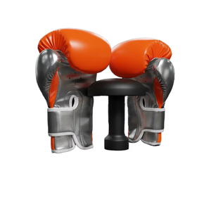 Gants de boxe de haute qualité avec rembourrage épais, vente en gros, design personnalisé, absorption des chocs, paume ventilée, fermeture à lacets, gants unisexes - Product Image 1