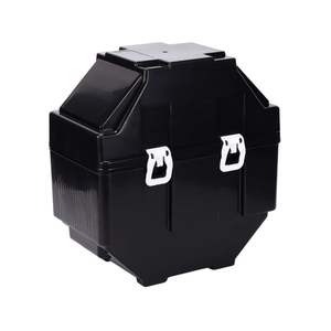 Caja para Obleas de 12 Pulgadas con 13 Ranuras, Negra - Product Image 1