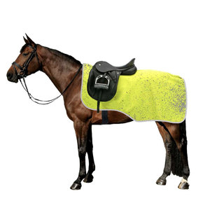 Couverture de cheval à carreaux bleus, longueur intégrale, imperméable, fermeture Velcro, équipement d'équitation - Product Image 5