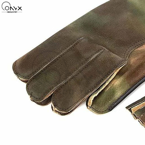 Gants de fauconnerie en cuir de vachette robuste, trois couches, pour l'entraînement et la manipulation, anti-rayures, pour le soudage, respirants - Product Image 5