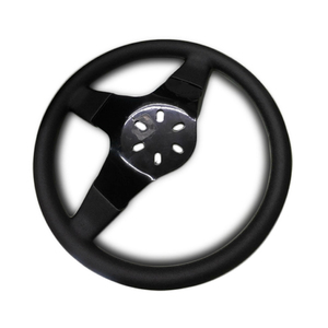 Volant de course sport universel à 3 branches et 6 boulons, construction en acier, amélioration des performances de conduite pour les modèles W201 - Product Image 2