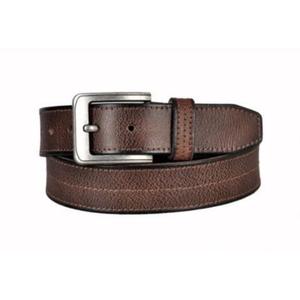 Cinturón Formal de Cuero Genuino de Vaca Negra Pulida para Hombre, Hebilla de Acero, Impermeable, Hecho en India, Precio Competitivo - Product Image 5