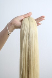 Precio de fábrica 100% extensiones de cabello humano crudo sin procesar hueso recto doble dibujado estilo de onda de agua suministro a granel Vietnam - Product Image 2