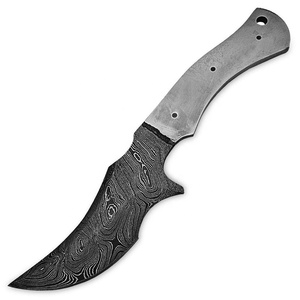 Couteau professionnel en acier Damas fait main, lame vierge de qualité supérieure, forgé à la main, nouveau design avec support OEM - Product Image 1