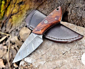 Cuchillo Táctico de Acero Inoxidable Forjado de Alta Calidad para Camping y Caza, con Hoja Fija Recta de Grado Industrial, Compatible con OEM - Product Image 1