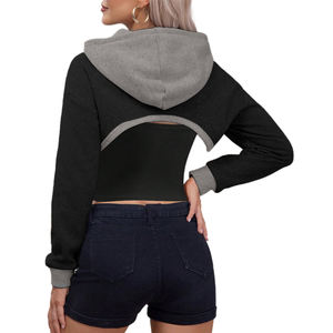 Ropa para Mujer, Sudaderas Cortas Cómodas, Sudaderas Cortas de Primera Calidad en Venta, con Logotipo Personalizado Impreso - Product Image 2