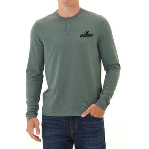 เสื้อเชิ้ตเฮนลีย์สุดเท่ ผลิตจากวัสดุระบายอากาศได้ดี ทรงหลวมใส่สบาย เหมาะสำหรับชุดลำลองประจำวัน เสื้อเฮนลีย์คุณภาพสูง - Product Image 1