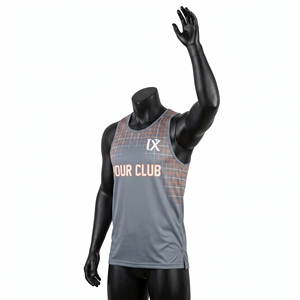 Custom Volleyball Training Tank <b>Top</b> Sublimated Sleeveless Crew Neck Practice Shirt Unisex Birds Eye Mesh Club Team Name Number - Product Image 3