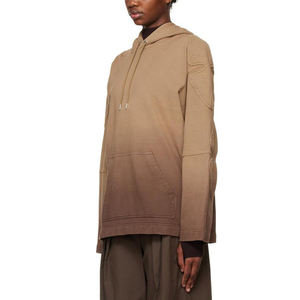 Servicio OEM, Sudaderas con Capucha para Mujer, Tallas Grandes, Secado Rápido, 100% Algodón, Transpirables, Ecológicas, con Hombros Caídos - Product Image 6