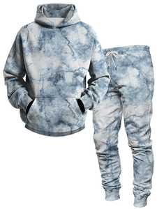 Chándal Tie Dye para Hombre de Buena Calidad, Totalmente Personalizado, de Venta Caliente, a la Moda, Antiarrugas, de Alta Calidad - Product Image 1