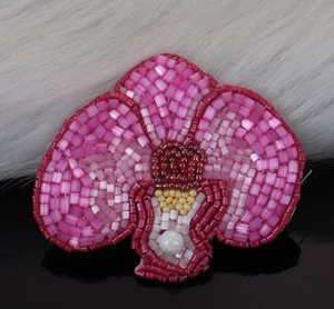 Handmade Flower Beaded Keychain Embroidered <b>Bag</b> Charm Portable <b>Key</b> <b>Ring</b> Custom Design for Wedding Gift - Product Image 3