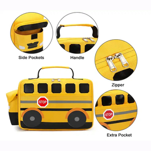 Wilson Kids Lunch Box Insulated Soft Bag Mini Cooler Back to School 300D Oxford Shoulder Cooler Bags for Lunch - Product Image 5