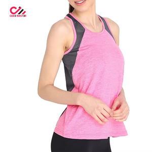 Débardeurs d'été pour femmes, coupe ajustée, respirants, en coton de haute qualité, grandes tailles, avec logo personnalisé, à prix abordable - Product Image 2