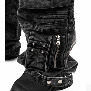 Jeans Cargo Homme 2026 – Vente Flash Premium – Jeans Classiques Formels en Coton pour Homme – Pantalons en Denim – Service OEM - Product Image 4