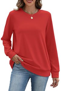 T-shirt col rond pour femme, anti-rétrécissement, durable, à fermeture éclair, très demandé, dernière collection printemps, en tissu tendance, le plus vendu - Product Image 2