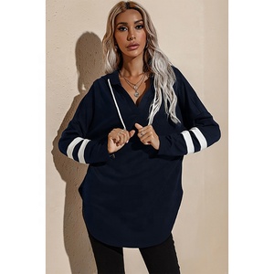 Custom Autumn Winter <b>Clothes</b> Pullover Hoodie Ladies Long Sleeve Tops Femme Pocket <b>Tie</b> <b>Dye</b> Hoodie - Product Image 1