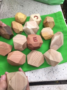 Handcrafted wooden Tumi Ishi Rock set with handicraft design for elegant workspace decor - Product Image 3
