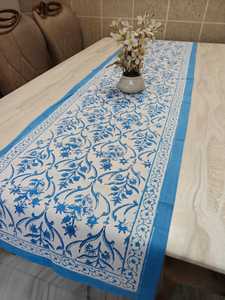 New Arrival 2026 Big Red Floral Pattern Table <b>Runner</b> Hand Block Print Elegant Traditional Design Eco-friendly For Home Decor - Product Image 4