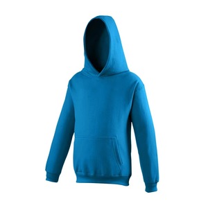 Sweat à capuche pour enfants, rouge foncé uni, en molleton de coton, pour garçons et filles, idéal pour l'école - Product Image 5