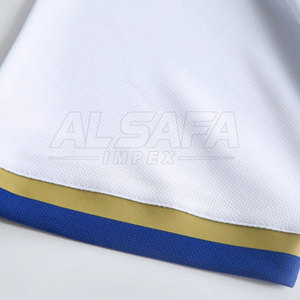 เสื้อฟุตบอลพิมพ์โลโก้ตามสั่ง คุณภาพสูง บริการ OEM เสื้อฟุตบอลสีพื้น - Product Image 5