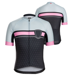 OEM High Quality Anti-Bacterial Polyester Cycling Jersey Breathable Quick-Dry Unisex Wear Lightweight Windproof Sublimation - Product Image 1