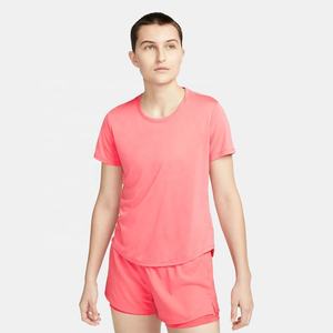 Conjunto doble Atlético informal de verano para mujer, camiseta transpirable de secado rápido para correr y pantalones cortos de cintura alta con bolsillo para entrenamientos - Product Image 2