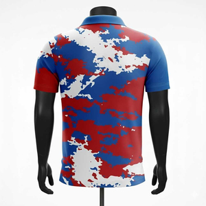 Casual Wear Men Polo Shirts Hot Selling New Design Custom Logo Solid Color Breathable Polo Shirts for Men - Product Image 2