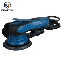 Lijadora Orbital Eléctrica de 6 Pulgadas, 350W, Órbita de 3mm, con Sistema de Sujeción de Gancho y Bucle, para Preparación de Pintura de Carrocerías, Trabajos en Madera, Industrial, Velocidad Variable, con Bolsa