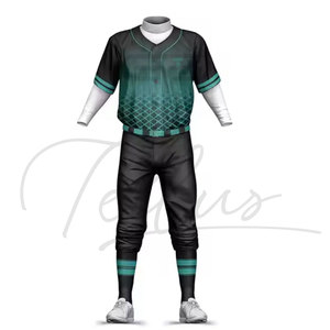 Tenue d'entraînement OEM, uniforme de baseball nouveau design, uniformes de baseball à bas prix - Product Image 2