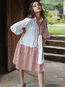 Vestido de Verano/Primavera 100% Algodón, Estilo Maxi, Ideal para Fiestas y Cumpleaños, Diseño Elegante, Venta al Por Mayor - Product Image 2