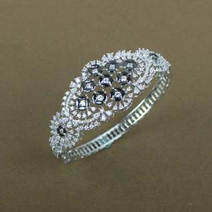 Maria Black CZ Designer Fashion Cuff Bracelet - Product Image 2