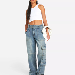 Jeans de Mezclilla para Mujer, Estilo Mom Fit, Venta al Por Mayor, Nueva Tendencia 2026, Colores Únicos - Product Image 2