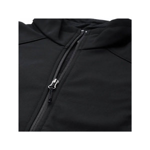 Wholesale Finished Woven 100% Polyester Fleece Lined Waterproof Windbreaker <b>Jacket</b> for <b>Womens</b> Outdoor Activewear - Product Image 4