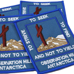 Premium Sunset <b>Mountain</b> Embroidery Patch Iron On Fabric Badge for Hats Bags Jackets <b>Caps</b> DIY Outdoor Apparel Decoration - Product Image 3