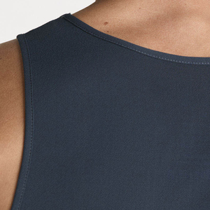 Chemises d'été sans manches pour hommes, col rond, coton/polyester léger, respirant, séchage rapide, écologique, style vintage, gym, fitness - Product Image 6
