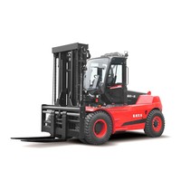 Chariot élévateur diesel robuste de 14, 16 et 18 tonnes avec positionneur de fourches pour la manutention portuaire et de conteneurs