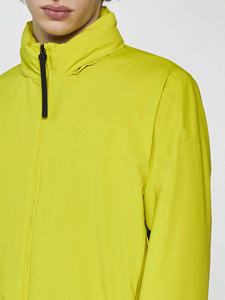 Chaqueta cortavientos de nailon personalizada al por mayor, chaqueta cortavientos de secado rápido de Color sólido, forro de malla transpirable, informal, de talla grande, impermeable - Product Image 4